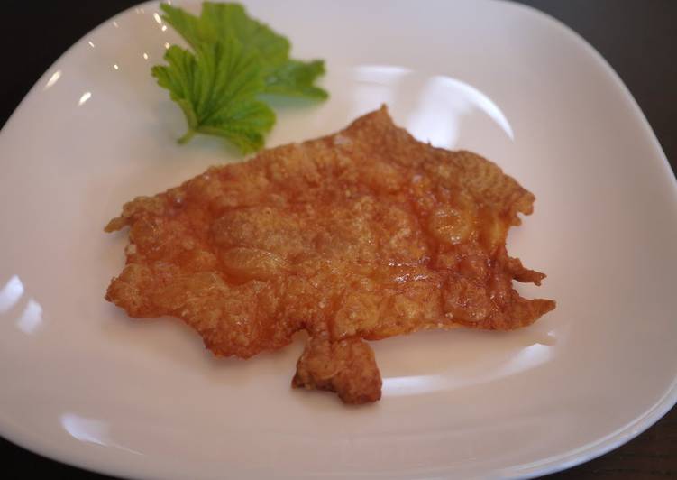 Recipe of Favorite Crunchy, Crispy, Chicken Skin Crackers ♪