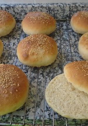 Foto principal de Pan de hamburguesa