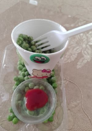 A picture of Roasted Peas.