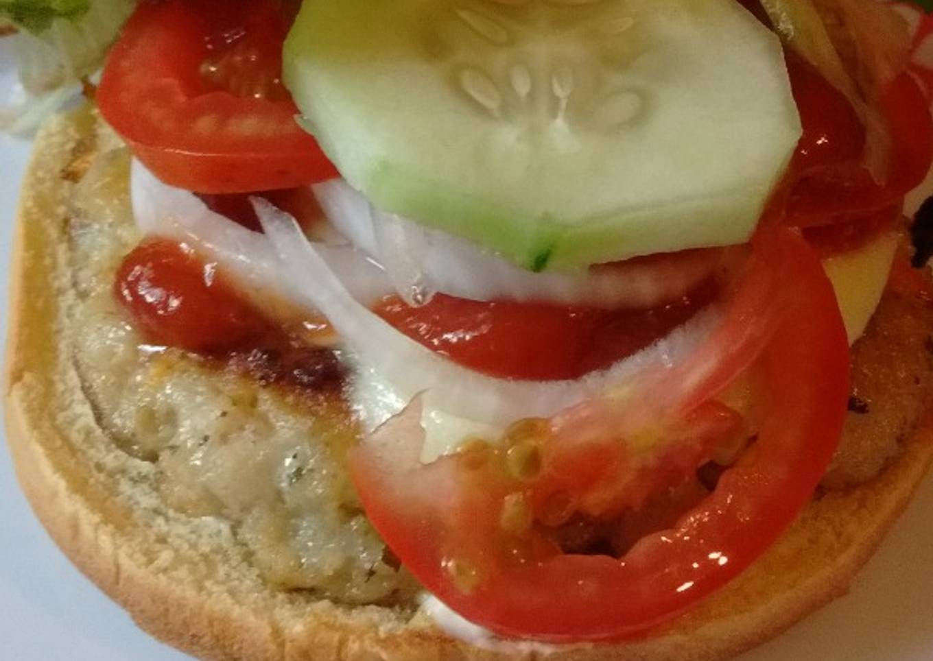 Hamburguesa de pescado