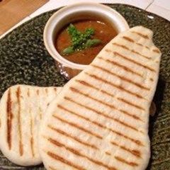 A picture of Authentic Nan or Nan Pizza With a Bread Machine.