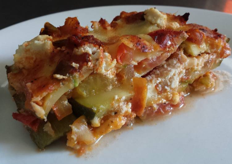 Easiest Way to Prepare Homemade Amazing Zucchini Lasagna