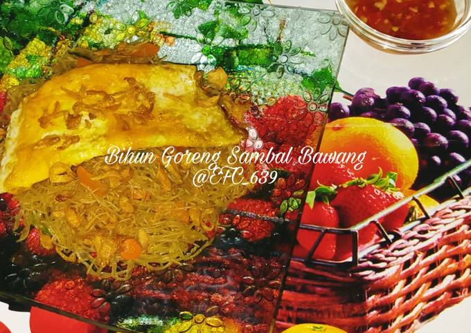 Ternyata ini lho! Resep bikin Bihun Goreng Jahe &amp; Sambal Bawang sajian Idul Adha dijamin nikmat