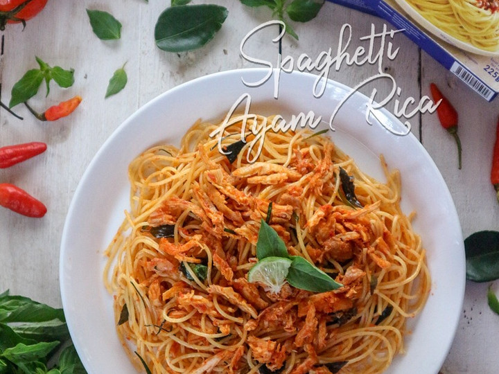 Langkah Mudah untuk Membuat Spaghetti Ayam Rica Enak Dan Mudah