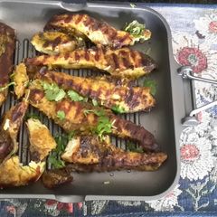 A picture of Grilled fish.