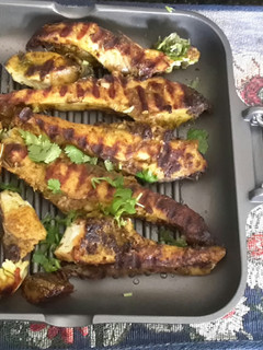 A picture of Grilled fish.