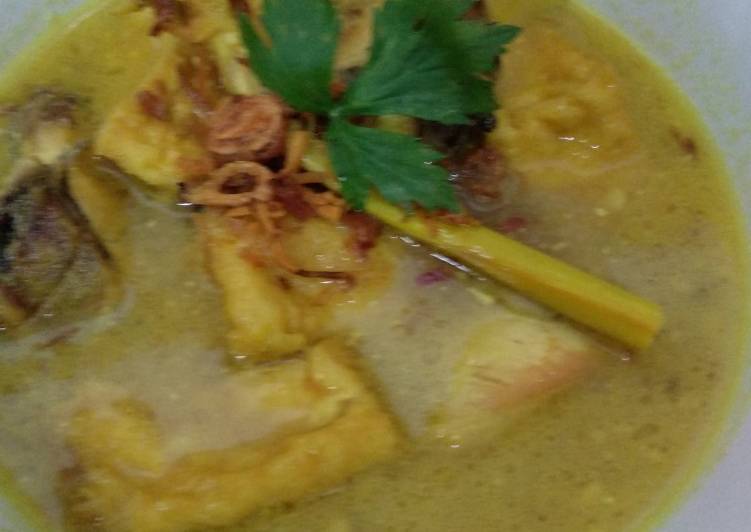 Kari ayam simple