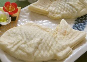 How to Recipe Delicious White Taiyaki That is Chewy Even When Cool
