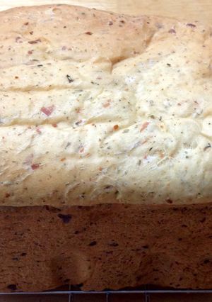 A picture of Italian Herb Cheese Bread.