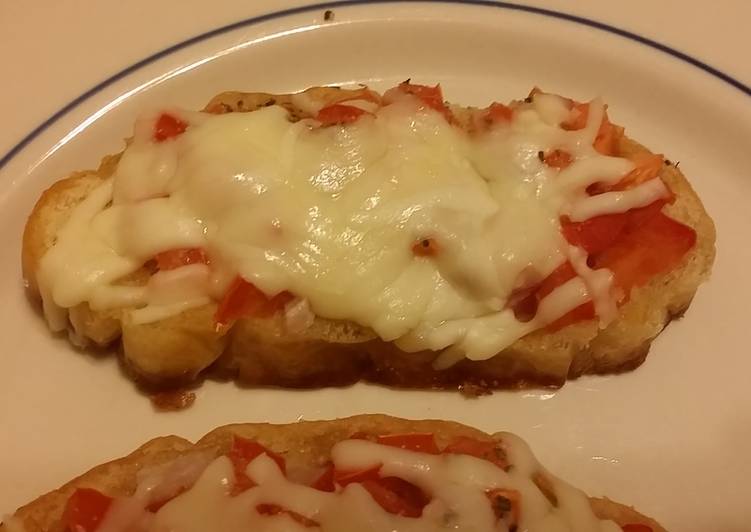 Taisen's cheese bruschetta