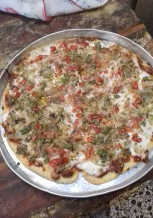 Una foto de Pizza!!
