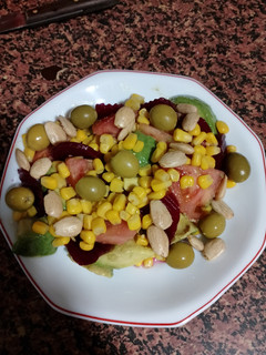Una foto de Ensalada de Almendras