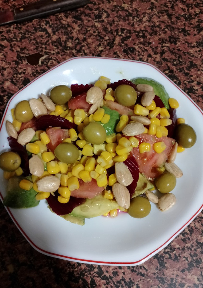 Una foto de Ensalada de Almendras