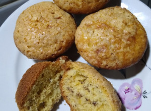 Una foto de Bizcochos de Nuez y Coco en Molde de Muffins