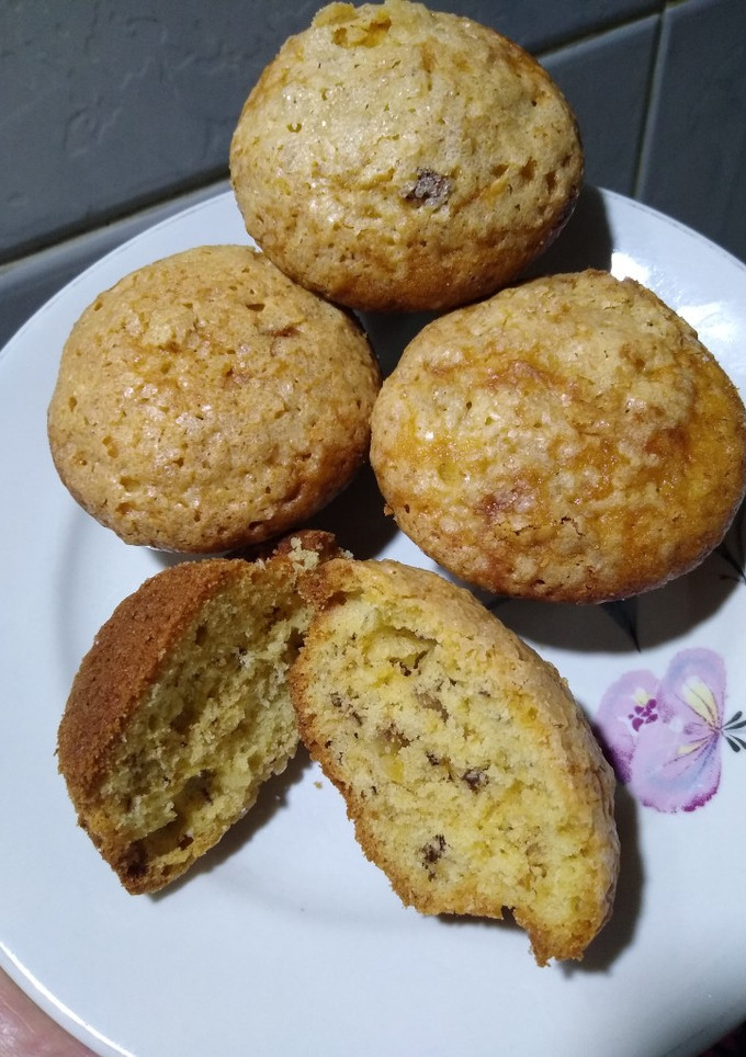 Una foto de Bizcochos de Nuez y Coco en Molde de Muffins