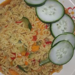 A picture of Indomie.