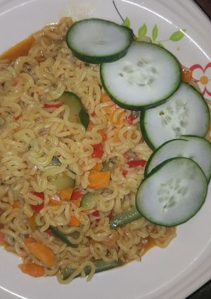 A picture of Indomie.