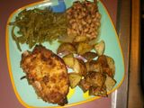 Un-fried pork chops