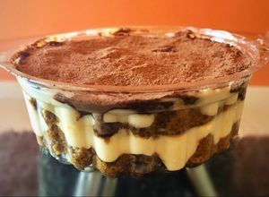 Una foto de Tiramisú en frasco personal facilísimo!