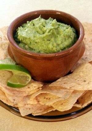 A picture of Sammie's Game Day Guacamole.