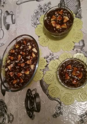 صورة لوصفة تحلية بالموز والكراميل
