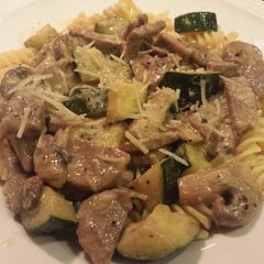 A picture of Creamy Mushroom Pasta.