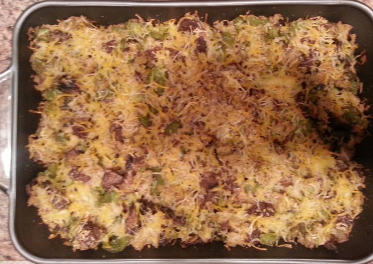 Beef Jambalaya Casserole Beef Jambalaya Casserole