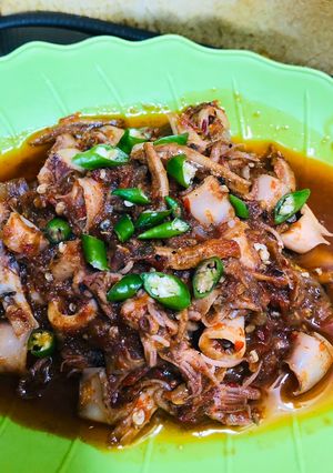 Foto resep Balado cumi asin