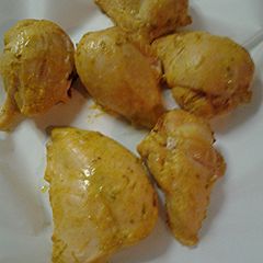 A picture of Coconut lime chicken.