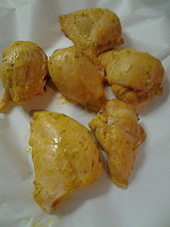 A picture of Coconut lime chicken.
