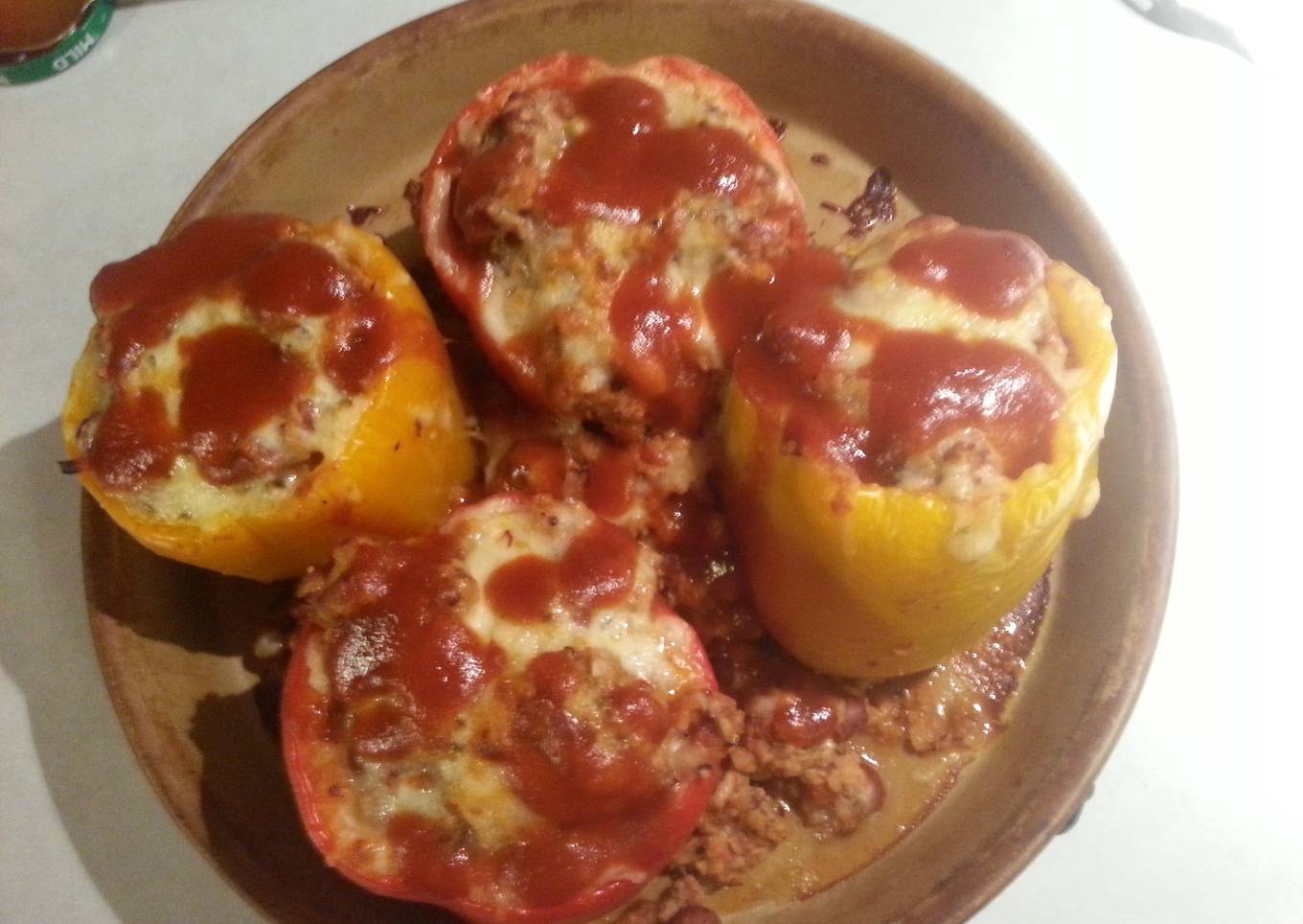 Santa Fe Stuffed Peppers