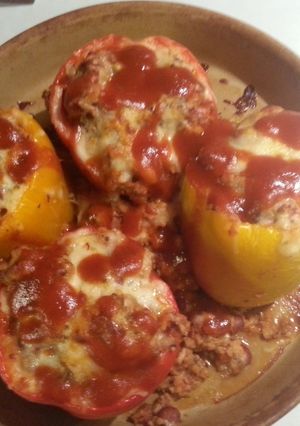 A picture of Santa Fe Stuffed Peppers.