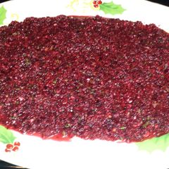 A picture of Cranberry-Jalapeno Cream Cheese Dip.