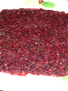 A picture of Cranberry-Jalapeno Cream Cheese Dip.