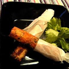 A Kick of Spice! Chikuwa Fishcake Sticks Seasoned with Curry and Black Pepper A picture of A Kick of Spice! Chikuwa Fishcake Sticks Seasoned with Curry and Black Pepper.