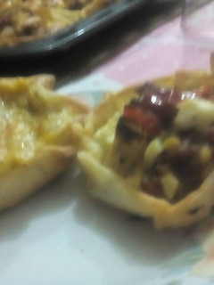 Una foto de Canastitas de atún y de choclo
