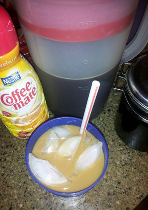A picture of Screw Starbucks iced coffee!.