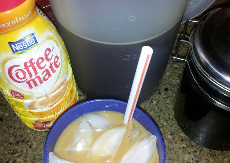 Simple Way to Cook Delicious Screw Starbucks iced coffee!