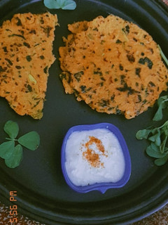 ज्वार मेथी का थेपला(jowar methi ka thepla recipe in hndi) रेसिपी मुख्य फोटो