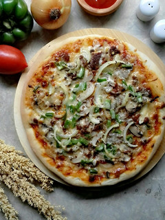 Foto resep Pizza Bolognese