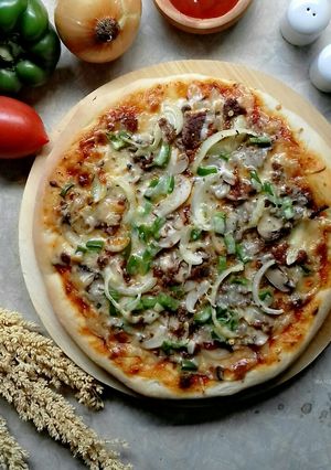 Foto resep Pizza Bolognese