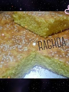 صورة لوصفة كيكه الذره بالبرتقال (البسيسه) 🍰
