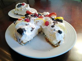 Lemon Cheesecake with Butter Cookie Crust
