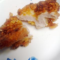 A picture of pork chops.