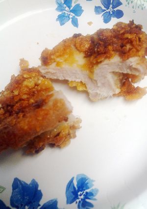 A picture of pork chops.
