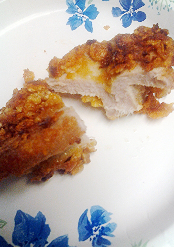 A picture of pork chops.