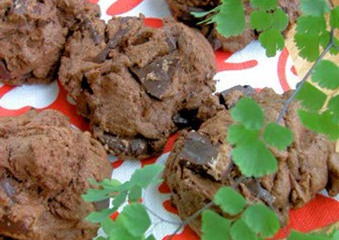 Recipe of Speedy Crispy Cocoa & Chocolate Cookies