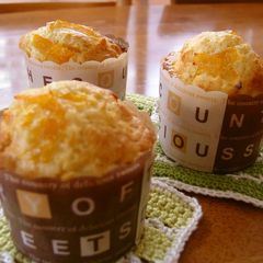 A picture of Pancake Mix Marmalade Muffins in 1 Bowl.