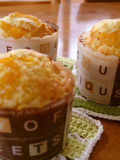A picture of Pancake Mix Marmalade Muffins in 1 Bowl.
