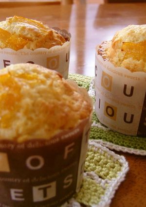 A picture of Pancake Mix Marmalade Muffins in 1 Bowl.